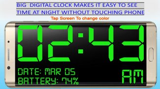 Digital Clock Simple and Big screenshot 5