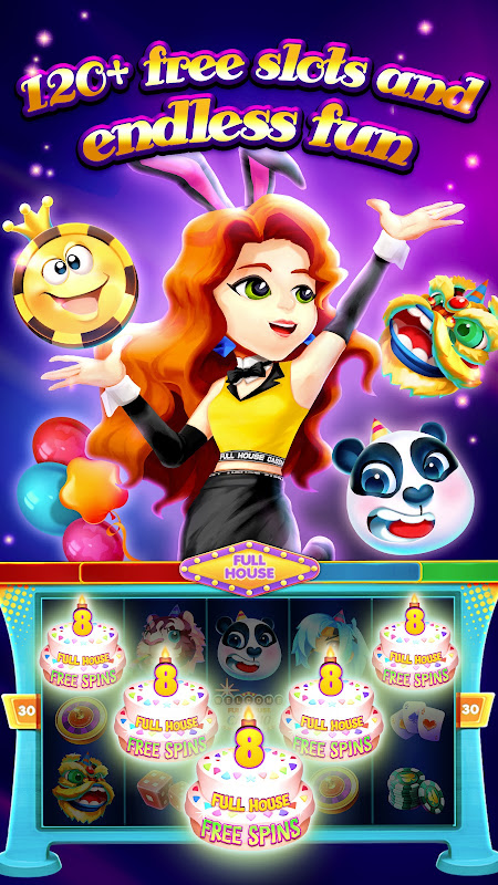 120 free spins house of fun