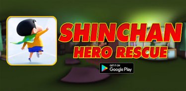 Shinchan Hero Rescue Game screenshot 2