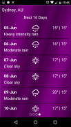 Weather 16 Days screenshot 3