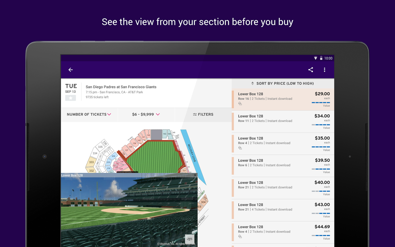 Download StubHub Live Event Tickets MOD APK v73.2.4 for Android