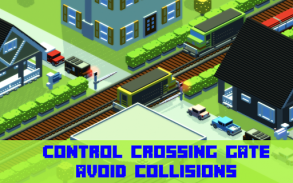 Train mania: Railroad crossing screenshot 1