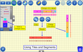 Algebra Tiles by mathies screenshot 2