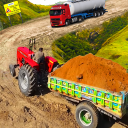 Farming Tractor Trolley Sim 3D Icon