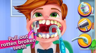 Dentist Inc Teeth Doctor Games screenshot 0