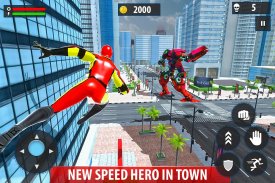Light Speed Robot Hero: Vice Crime City Gangster screenshot 15