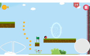 Red Ball Mr Mustache screenshot 0