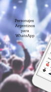 Personajes Argentinos para WhatsApp  WAStickerApps screenshot 4