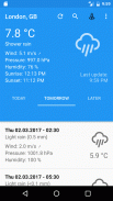 Weather Report screenshot 1