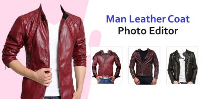 Man Leather Coat Photo Editor