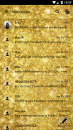 Glitter Glass SMS رسائل screenshot 3