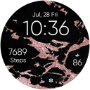 Bright Marble - Rose Gold