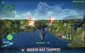Modern War Choppers：玩家对战射击战争游戏 screenshot 4