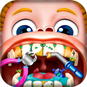 Crazy Dentist Doctor Clinic Icon