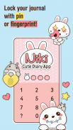 Niki: Cute Diary App screenshot 1