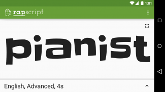 RapScript screenshot 3