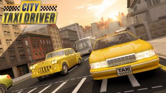 City Taxi Cab Driver - Car Driving Game screenshot 3