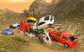 Car Transporter Truck Games 3D screenshot 1