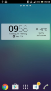 Digital Clock Widget Xperia screenshot 4
