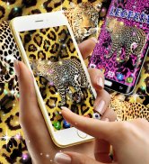Cheetah leopard mencetak wallpaper hidup screenshot 1