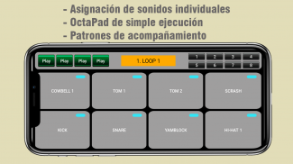 Percusión App: Octapad batería screenshot 2