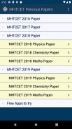 MHTCET Previous Papers screenshot 2