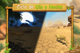 Cheetah Sim 3d Juegos: Animal screenshot 6