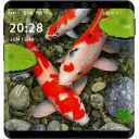 Koi Fish Live Wallpaper HD - 3D Moving Fish Icon