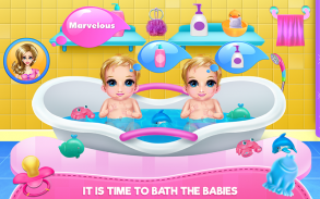 New Born Twins Caring screenshot 5