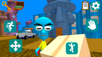 Squid Neighbor. Sponge Escape screenshot 2