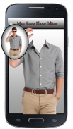 Men Formal Shirt Photo Editor–Dress Shirt For Men screenshot 1