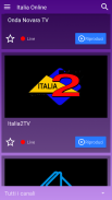 Italia Online - TV su Internet screenshot 6