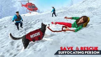 US Police Dog Snow Rescue Game screenshot 3