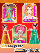 Chinese Doll Makeup Salon - Girls Fashion Doll Spa screenshot 1