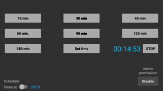 Sleep TV Timer (Screen &Media) screenshot 2