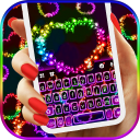 Colorful Hearts Keyboard Theme