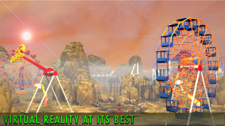 VR Temple Amusement Park - Roller coaster fun screenshot 2