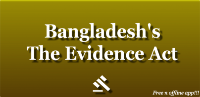 Evidence Act 1872 (Bangladesh)