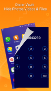 Secret Dialer Vault-Hide Photos, Videos & Files screenshot 1