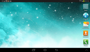 Awesome Sky Parallax wallpaper screenshot 2