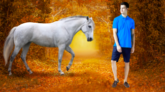 Horse Pic Editor Lyrical Maker screenshot 1