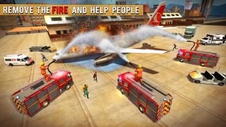 Fire Fighter Truck Real City Heroes screenshot 8