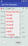 Gas Flow Calculator screenshot 0