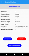 High Intensity Training Applic screenshot 2