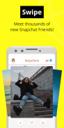 SwipeParty - find & make new snapchat friends screenshot 4