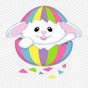 Super Rabbit Bubble Icon