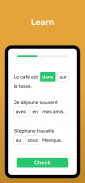 Wlingua - Lerne Französisch screenshot 2