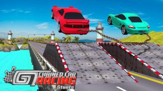 GT Racing Chained Car Stunts screenshot 2