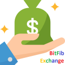 BitFib Exchange: Convert CryptoCurrencies To Money Icon