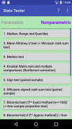 Stats Tester,  Easy statistics screenshot 3